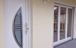 porte et porte fenetre PVC blanc